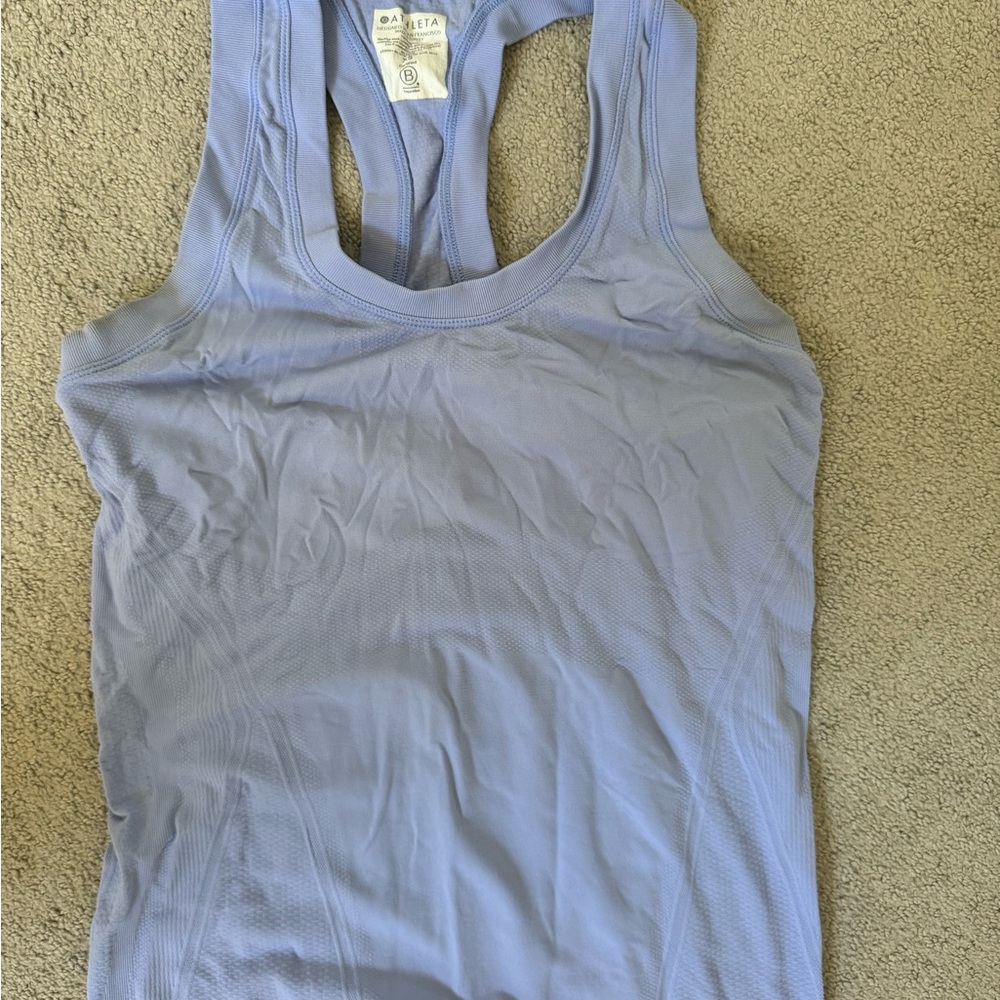 Athleta workout tank, periwinkle